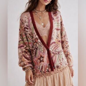 NWOT Free People Carson Cozy Cardigan